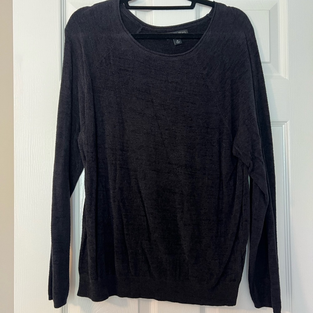 Barefoot Dreams CozyChic Ultra Lite Black Sweater